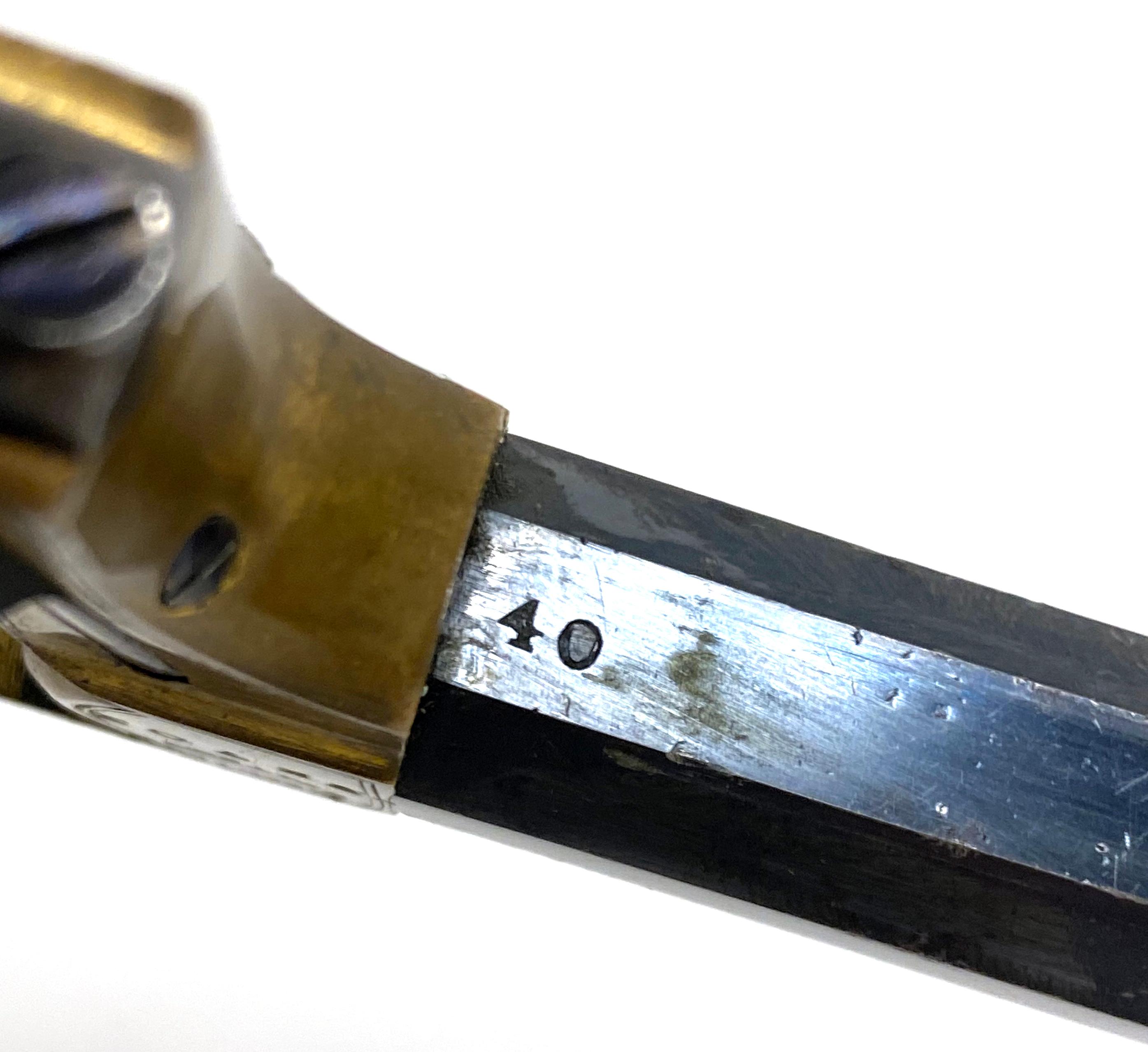 Excellent Tranter M1867 “House Defence” Double Action .297 RF Pocket Revolver by Cogswell & Harrison