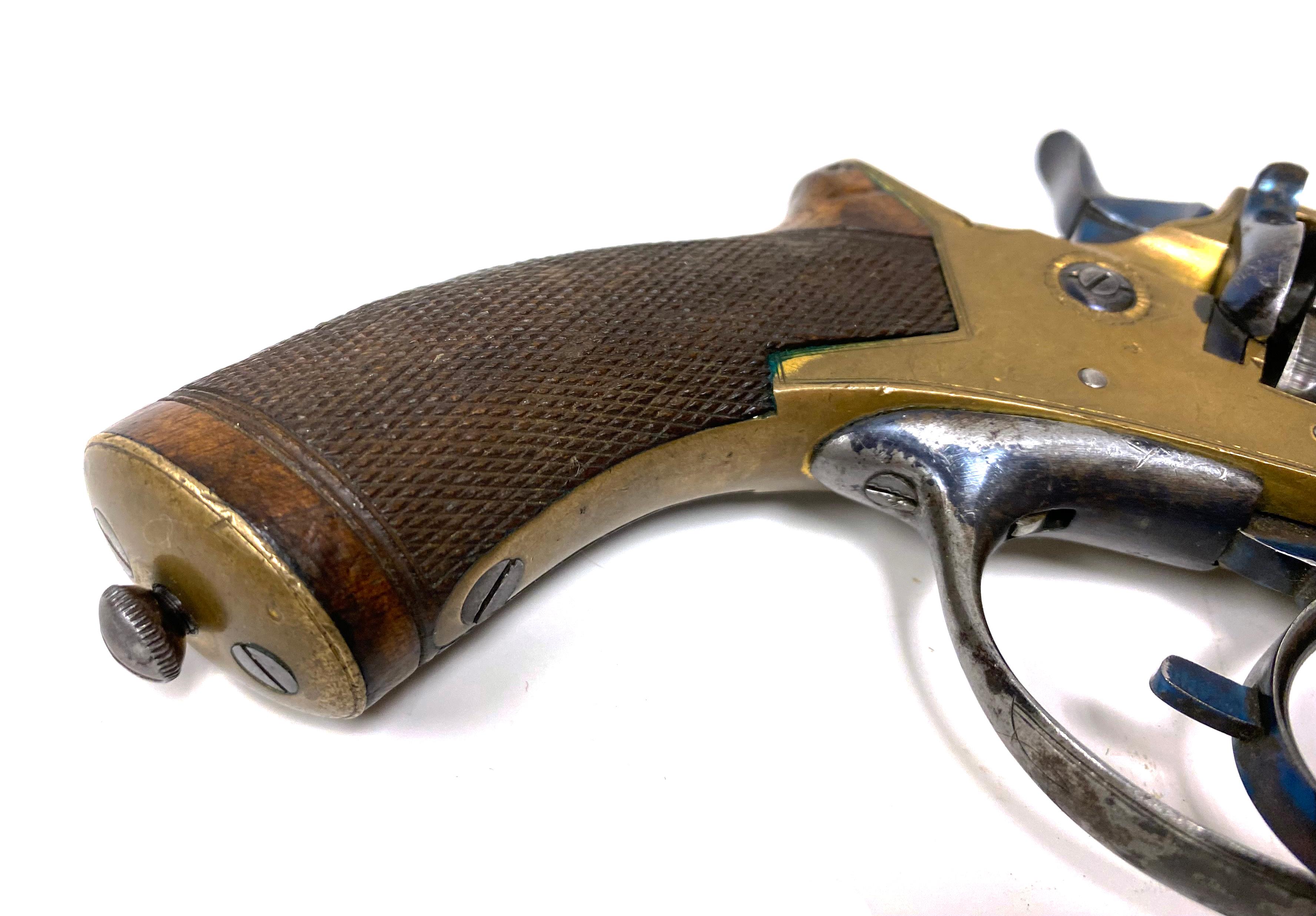 Excellent Tranter M1867 “House Defence” Double Action .297 RF Pocket Revolver by Cogswell & Harrison