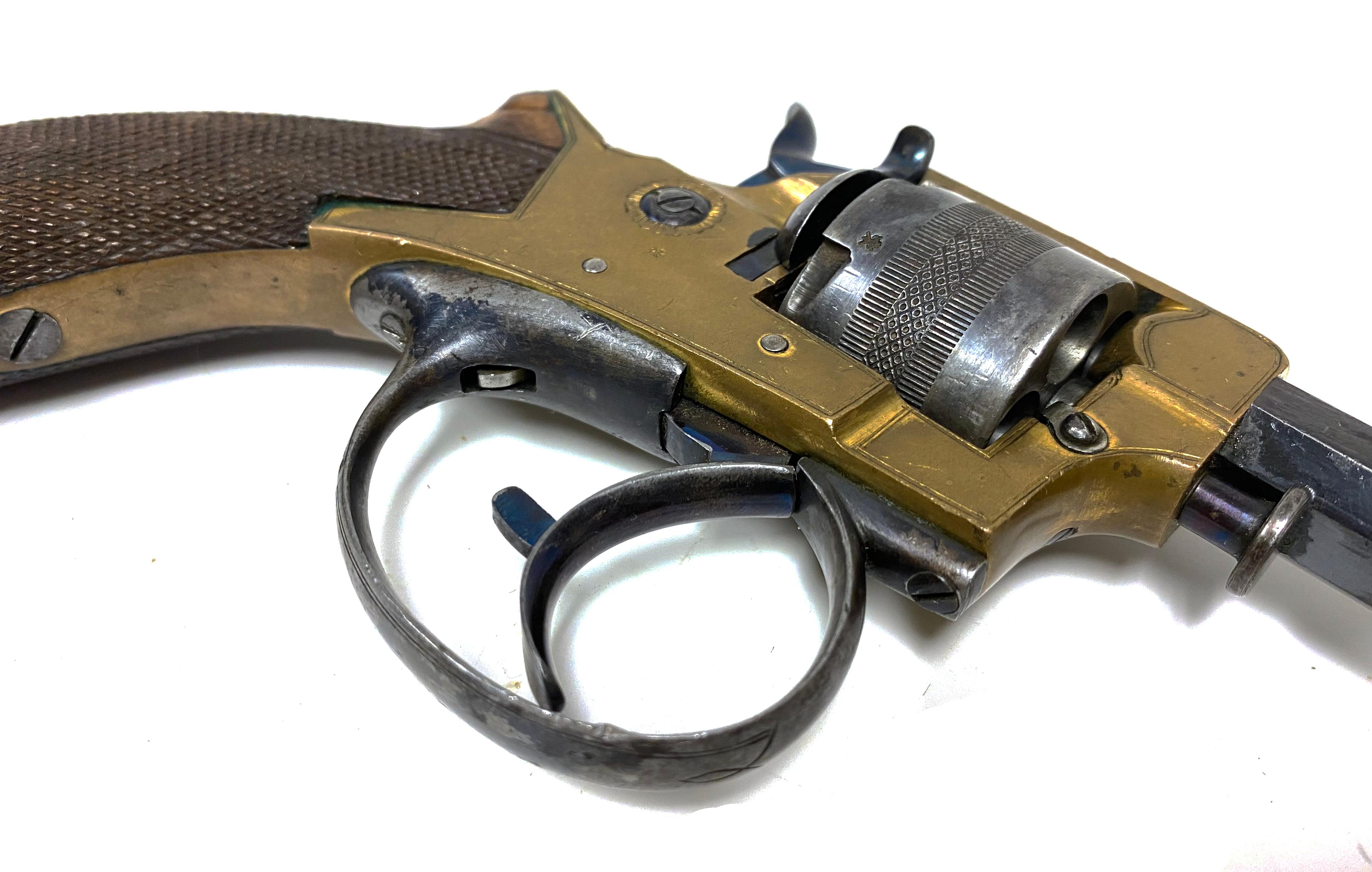 Excellent Tranter M1867 “House Defence” Double Action .297 RF Pocket Revolver by Cogswell & Harrison