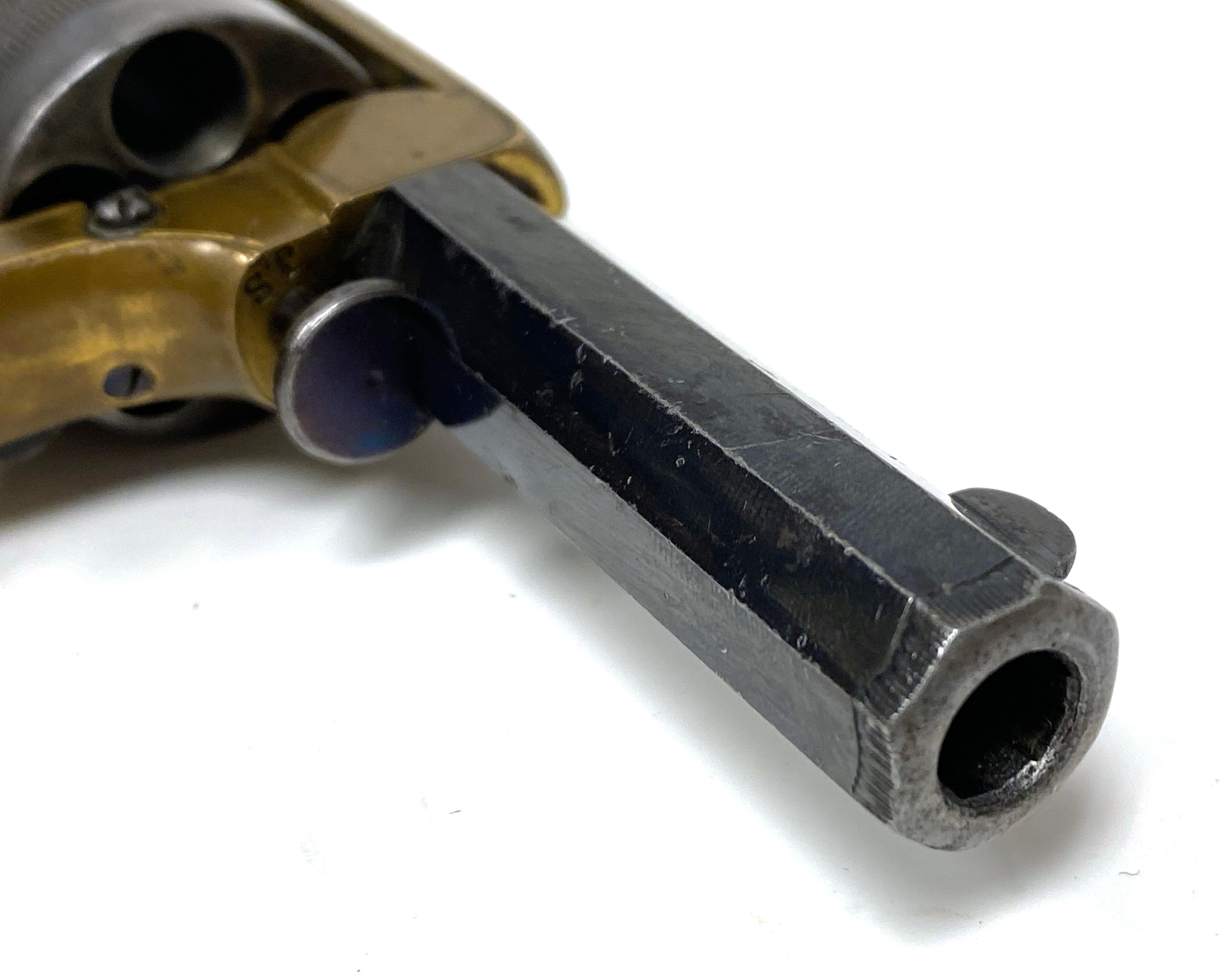 Excellent Tranter M1867 “House Defence” Double Action .297 RF Pocket Revolver by Cogswell & Harrison