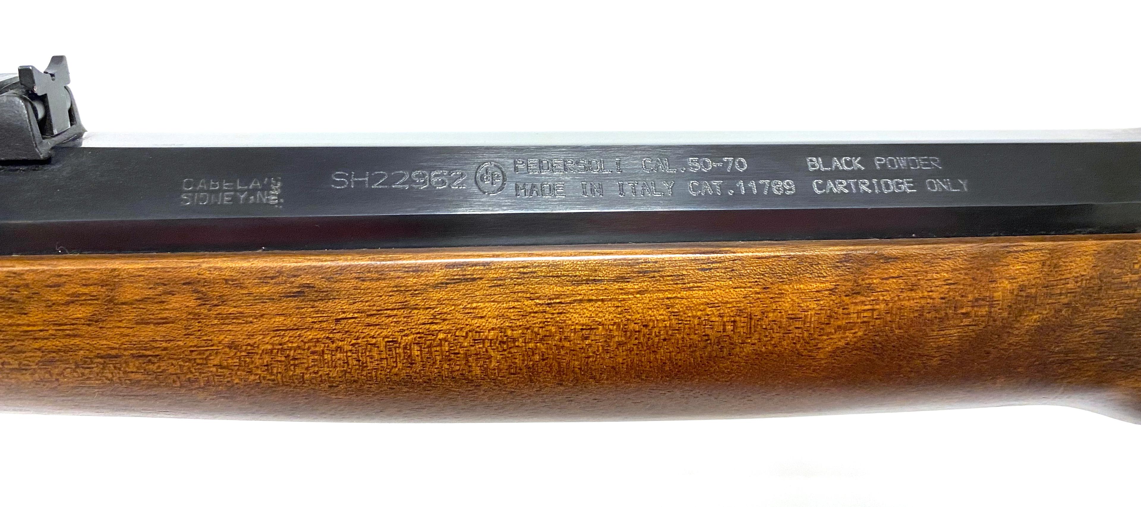 Excellent Like New Pedersoli 1874 Sharps Long Range .50-70 Rifle