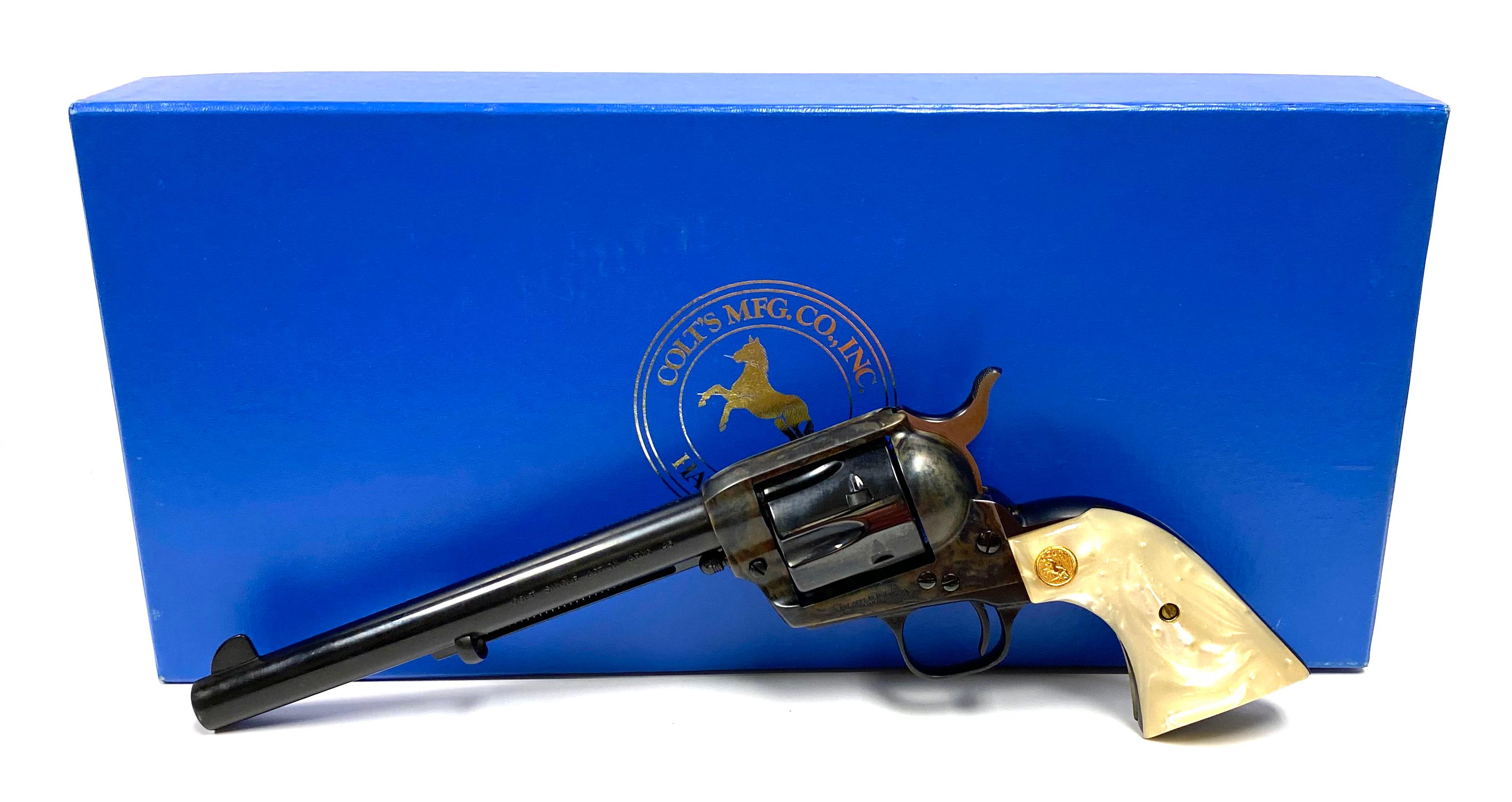NIB 1996 Colt SAA Single Action Army .45 Caliber Revolver