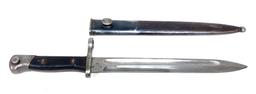 Matching Austrian M1895 Bayonet with Scabbard by Steyr