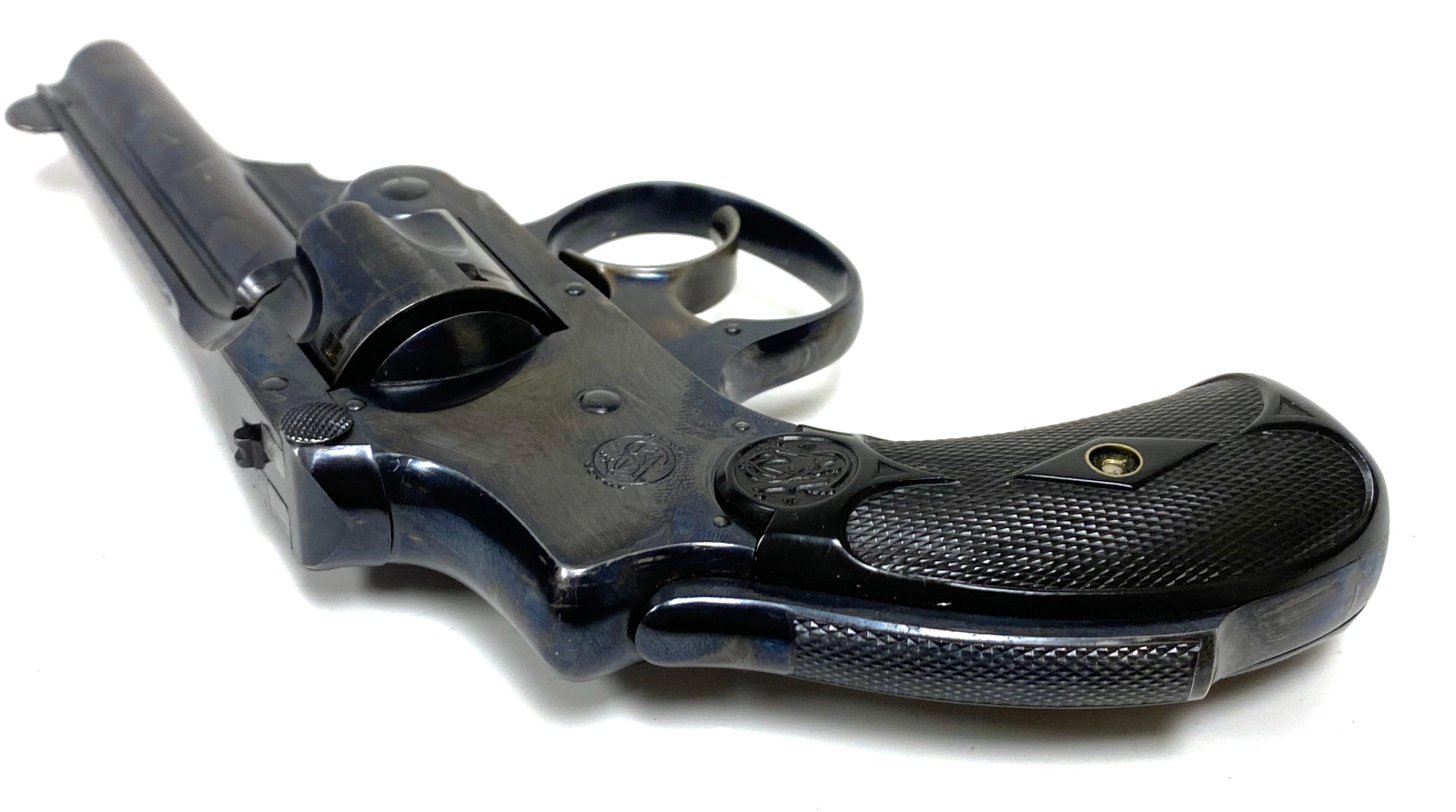 Excellent Smith & Wesson .32 S&W Safety Hammerless “Lemon Squeezer” Revolver