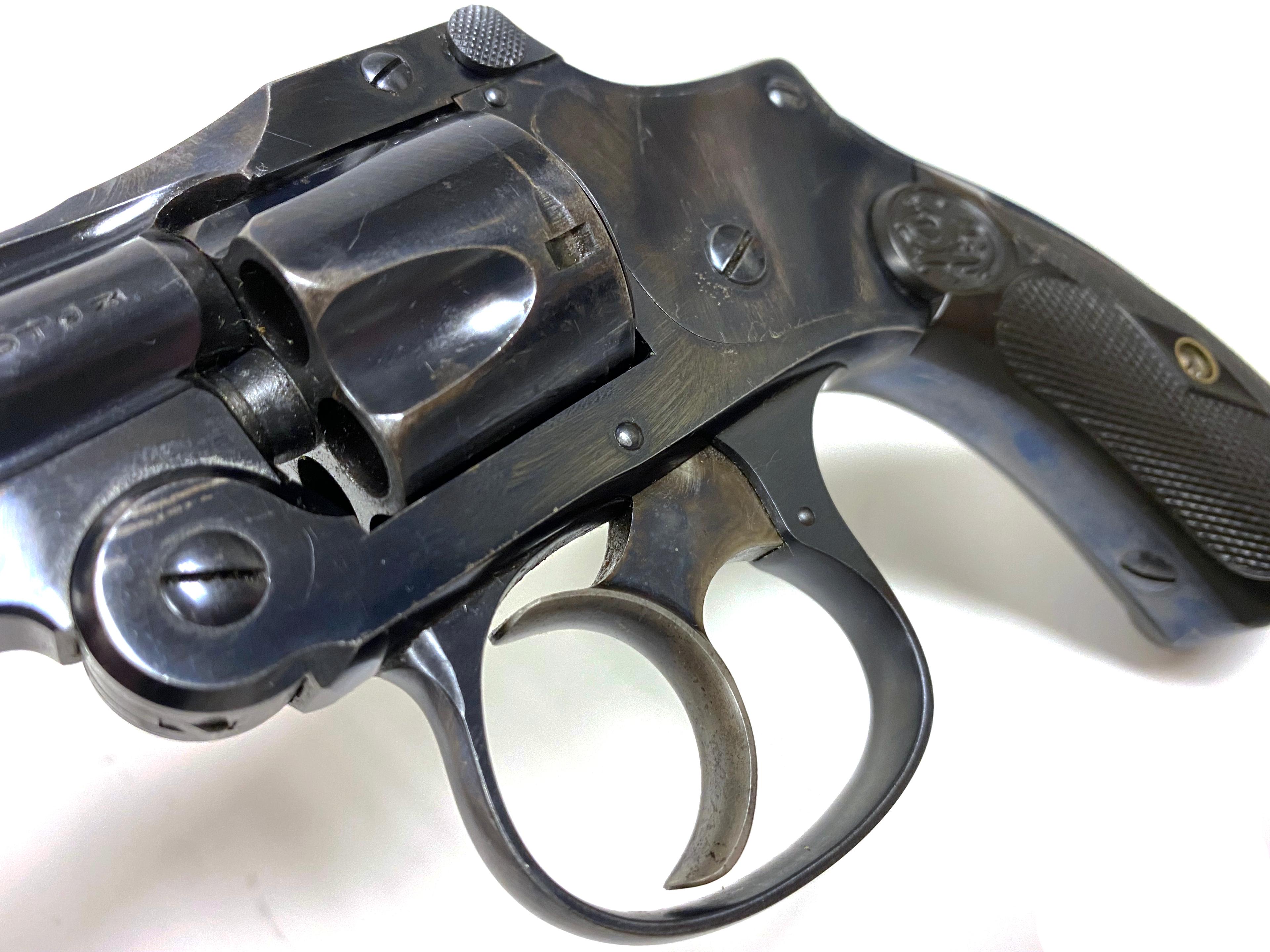 Excellent Smith & Wesson .32 S&W Safety Hammerless “Lemon Squeezer” Revolver