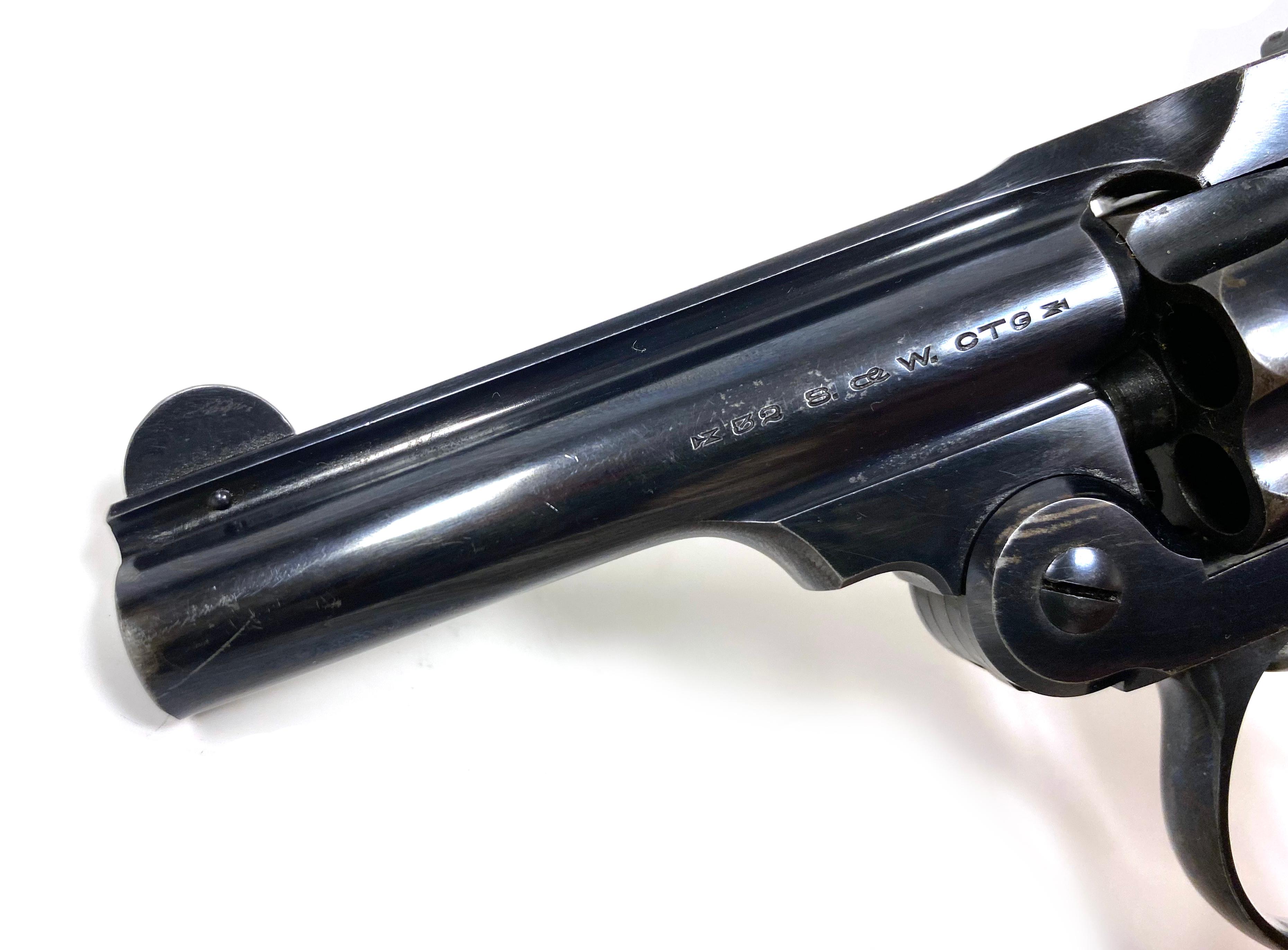 Excellent Smith & Wesson .32 S&W Safety Hammerless “Lemon Squeezer” Revolver