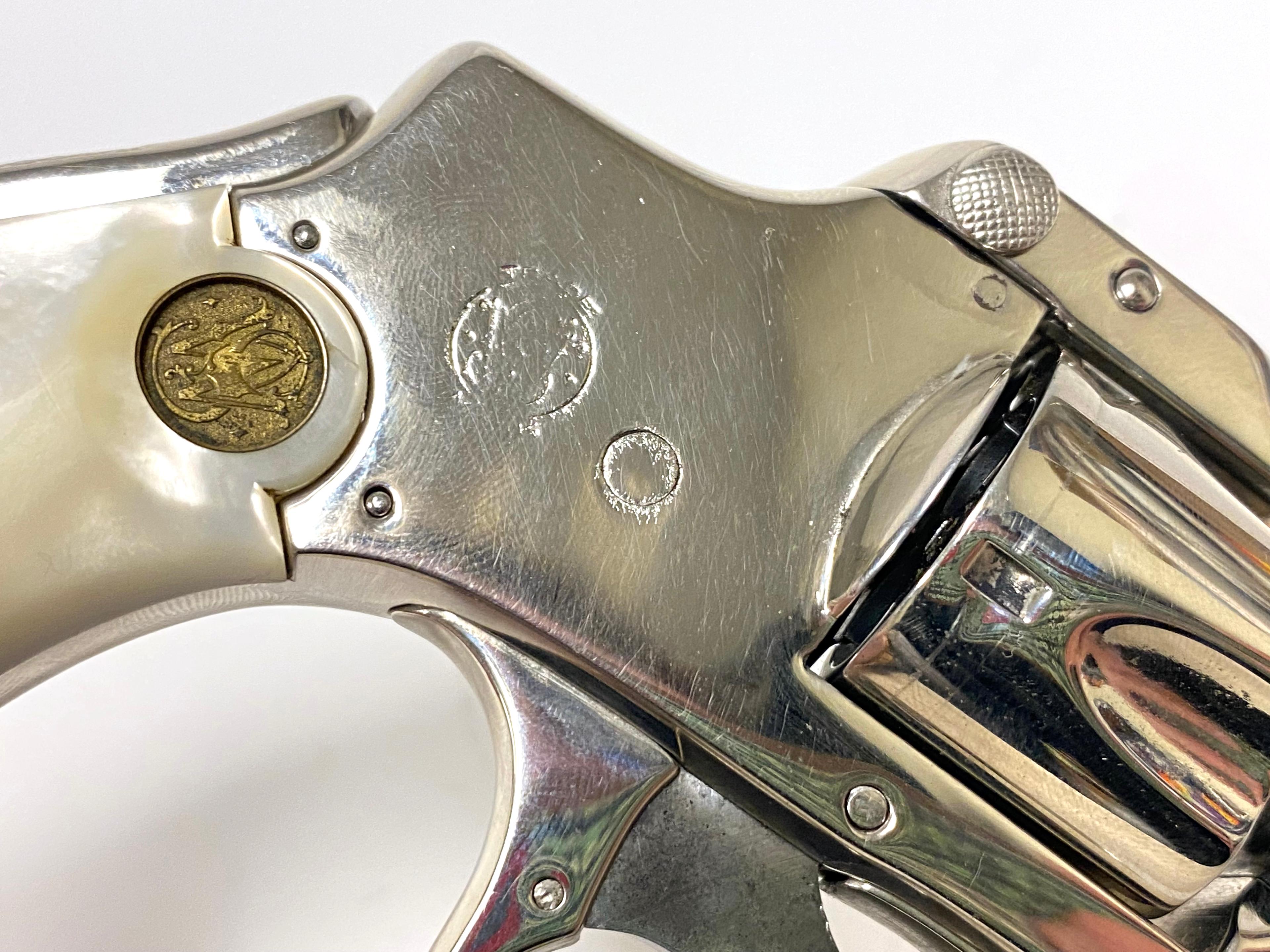 Scarce Smith & Wesson .32 S&W Safety Hammerless “Lemon Squeezer” Bicycle Gun Revolver