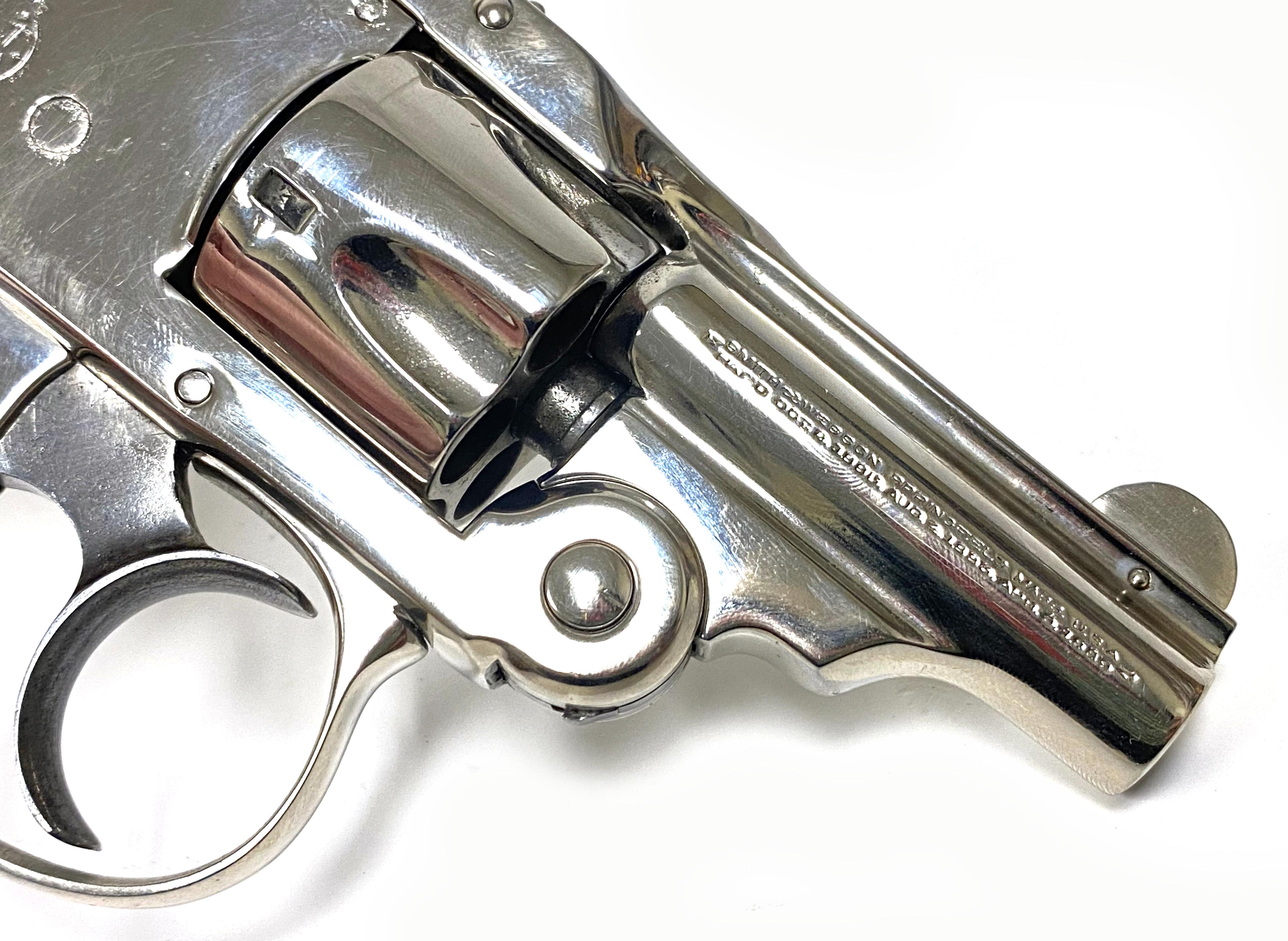Scarce Smith & Wesson .32 S&W Safety Hammerless “Lemon Squeezer” Bicycle Gun Revolver
