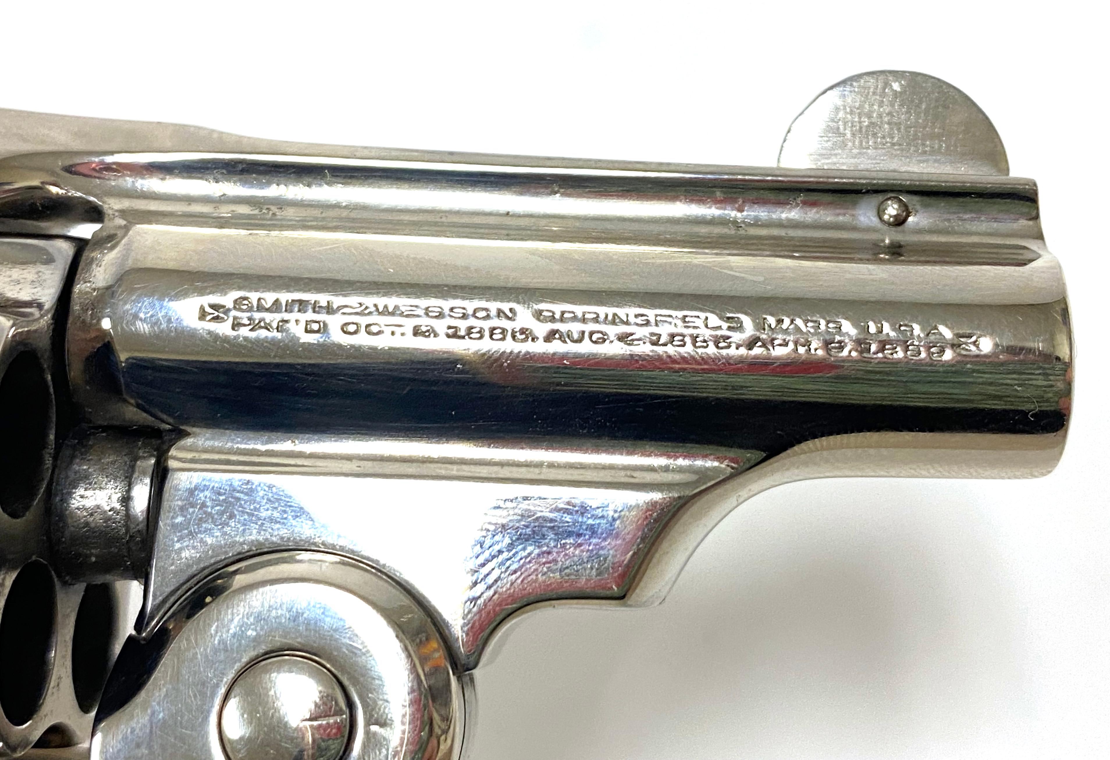 Scarce Smith & Wesson .32 S&W Safety Hammerless “Lemon Squeezer” Bicycle Gun Revolver