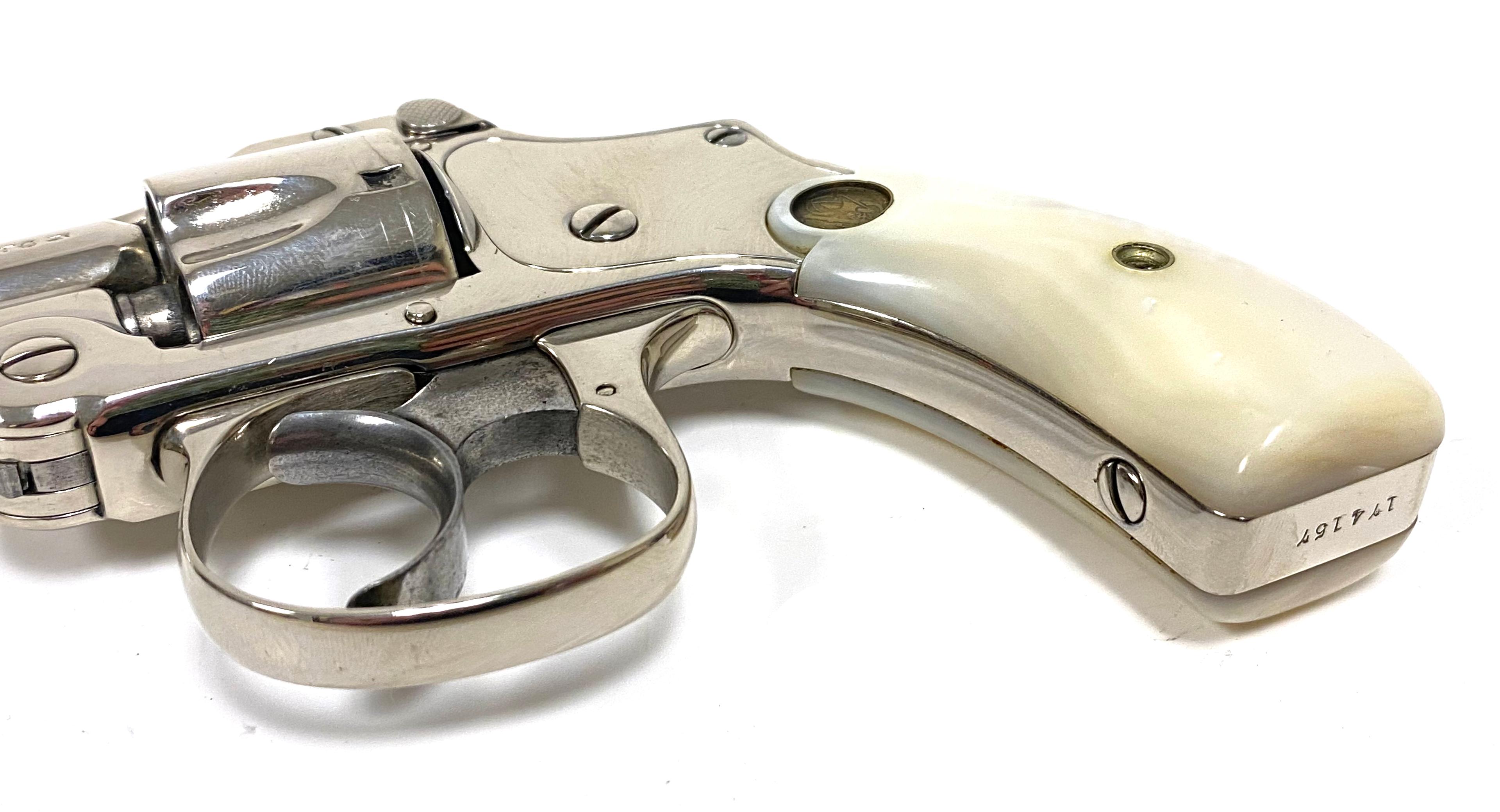 Scarce Smith & Wesson .32 S&W Safety Hammerless “Lemon Squeezer” Bicycle Gun Revolver