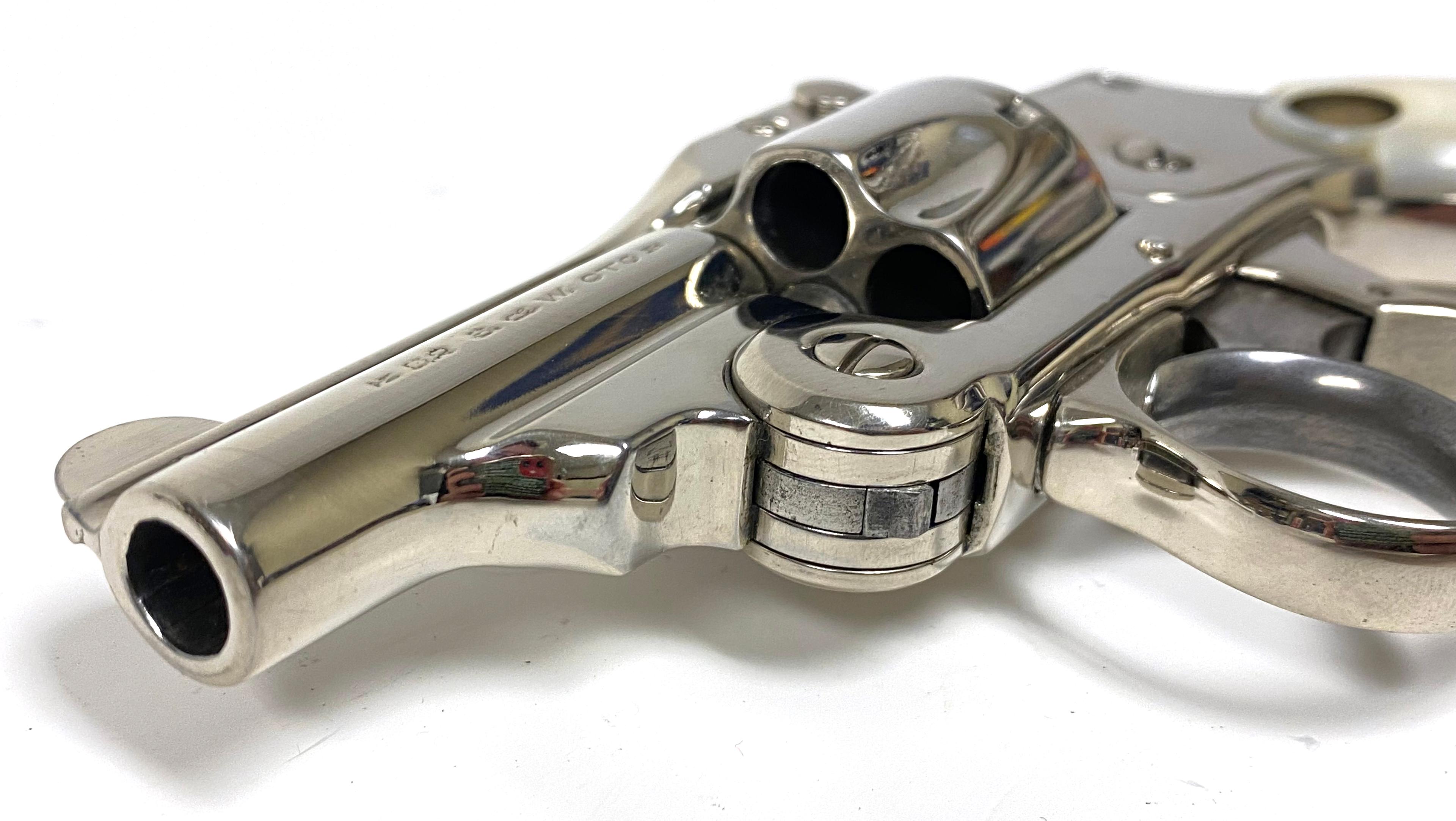 Scarce Smith & Wesson .32 S&W Safety Hammerless “Lemon Squeezer” Bicycle Gun Revolver