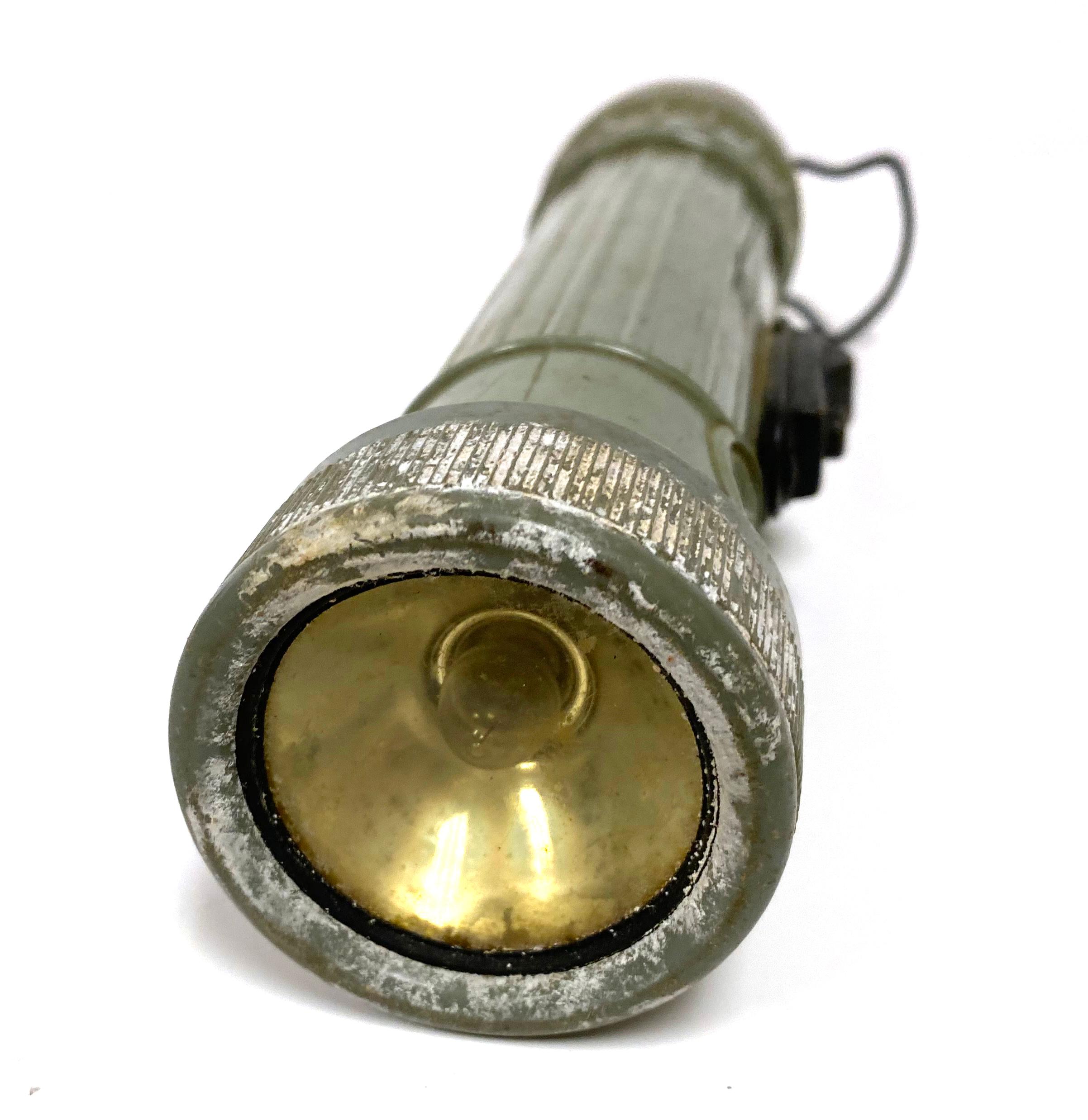 Lot of Vintage Military Flashlights and Signal Devices