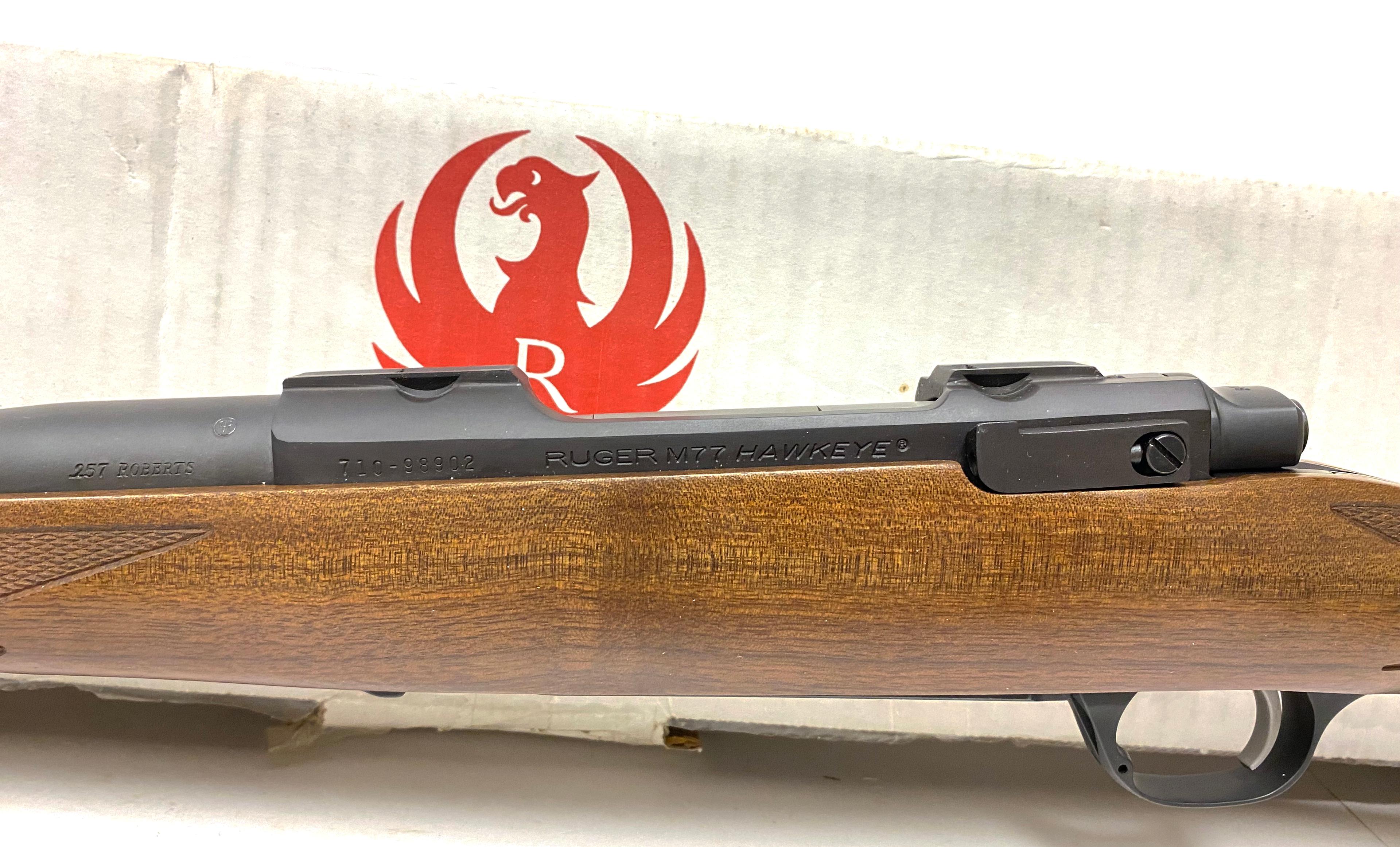 NIB Ruger M77 Hawkeye .257 ROBERTS Bolt Action Rifle