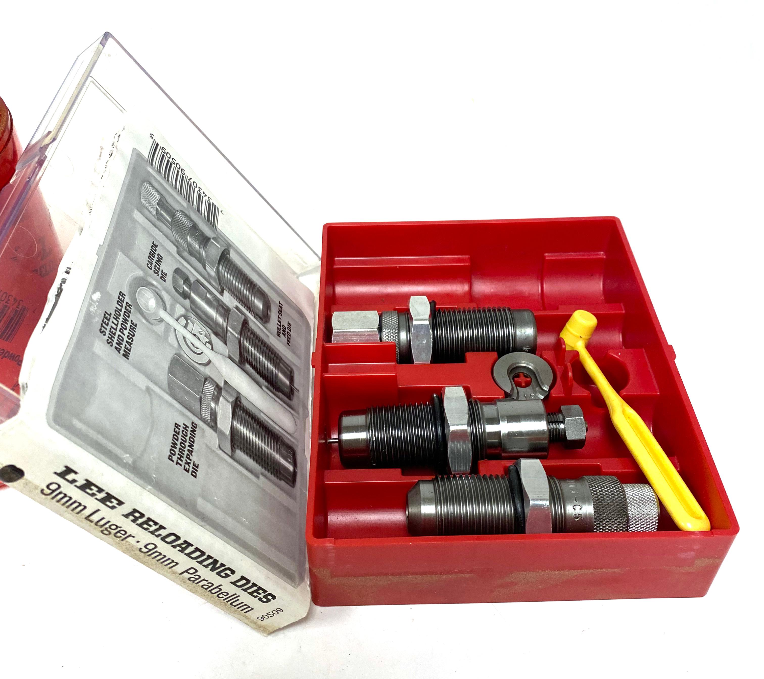 (3) LEE Die sets for Reloading - .223 Remington | .44 Magnum | 9MM Luger/9MM Para