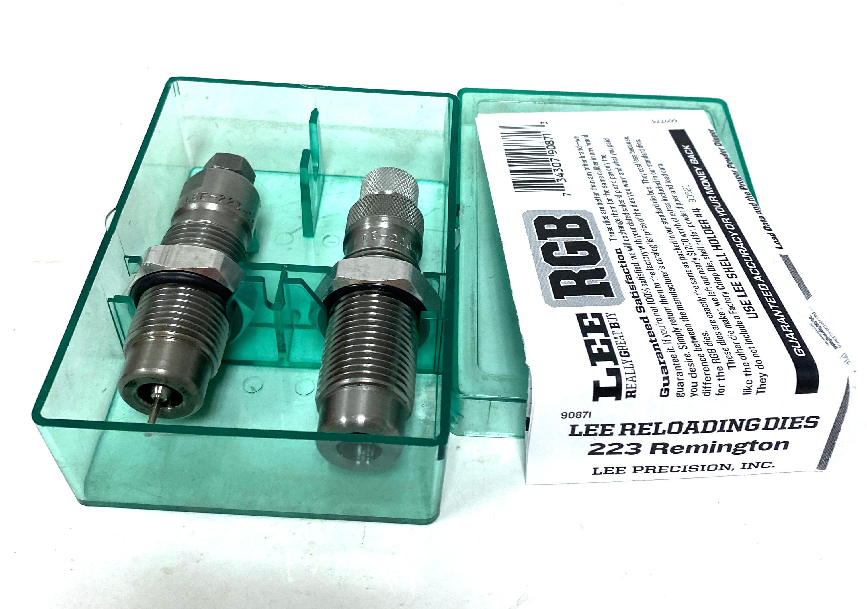 (3) LEE Die sets for Reloading - .223 Remington | .44 Magnum | 9MM Luger/9MM Para
