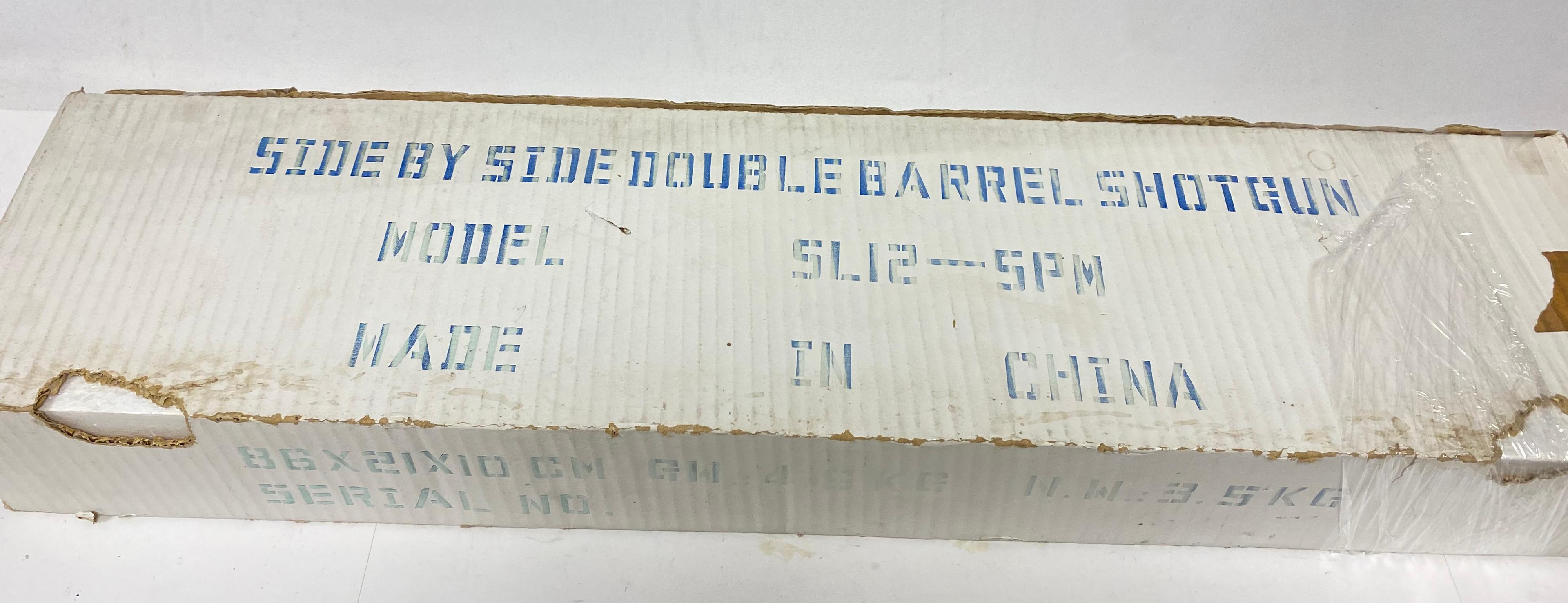 LNIB Intrac Arms SL12 Side-by-Side Coach Shotgun