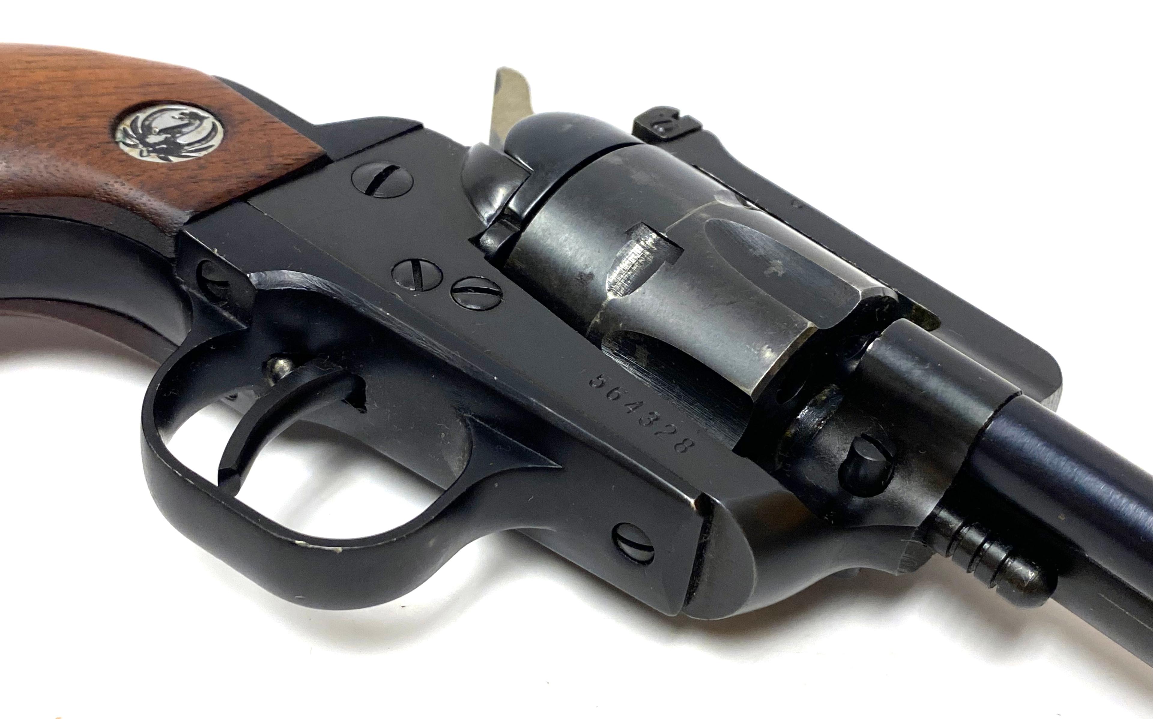 1968 Ruger Convertible Single-Six .22 Magnum 6.5” Single Action Revolver in Box