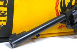 1968 Ruger Convertible Single-Six .22 Magnum 6.5” Single Action Revolver in Box