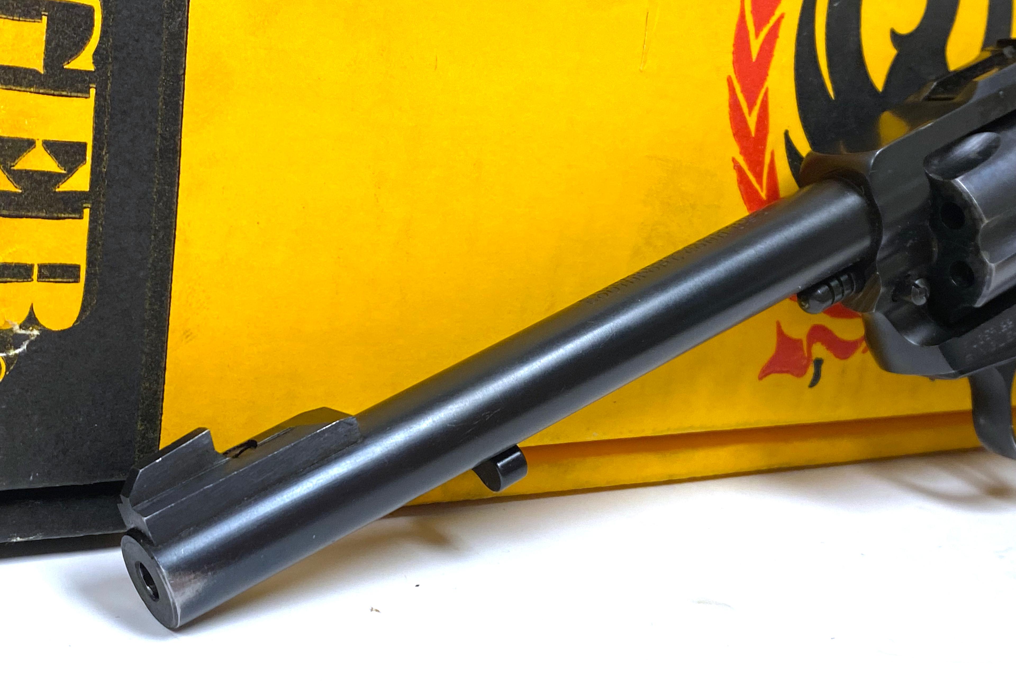 1968 Ruger Convertible Single-Six .22 Magnum 6.5” Single Action Revolver in Box
