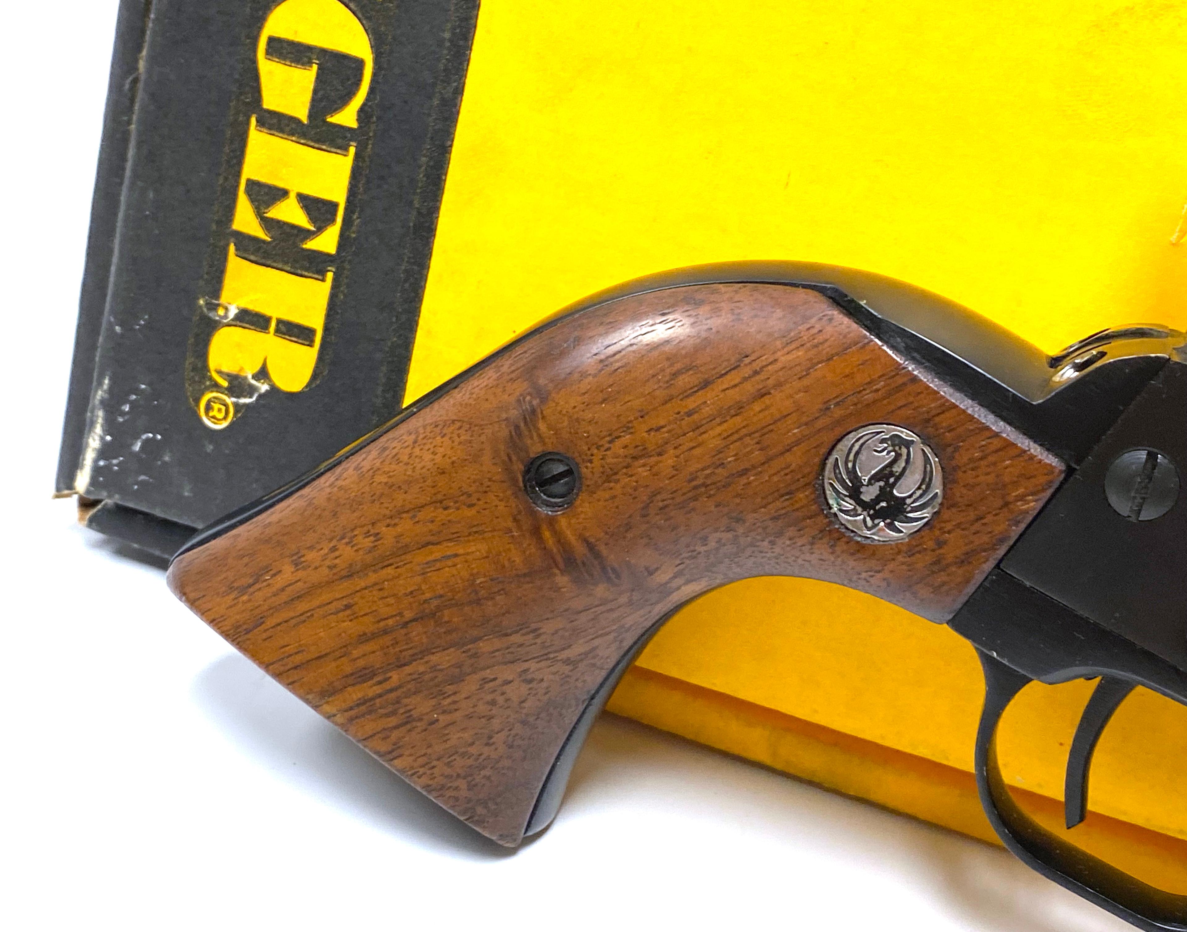 1968 Ruger Convertible Single-Six .22 Magnum 6.5” Single Action Revolver in Box