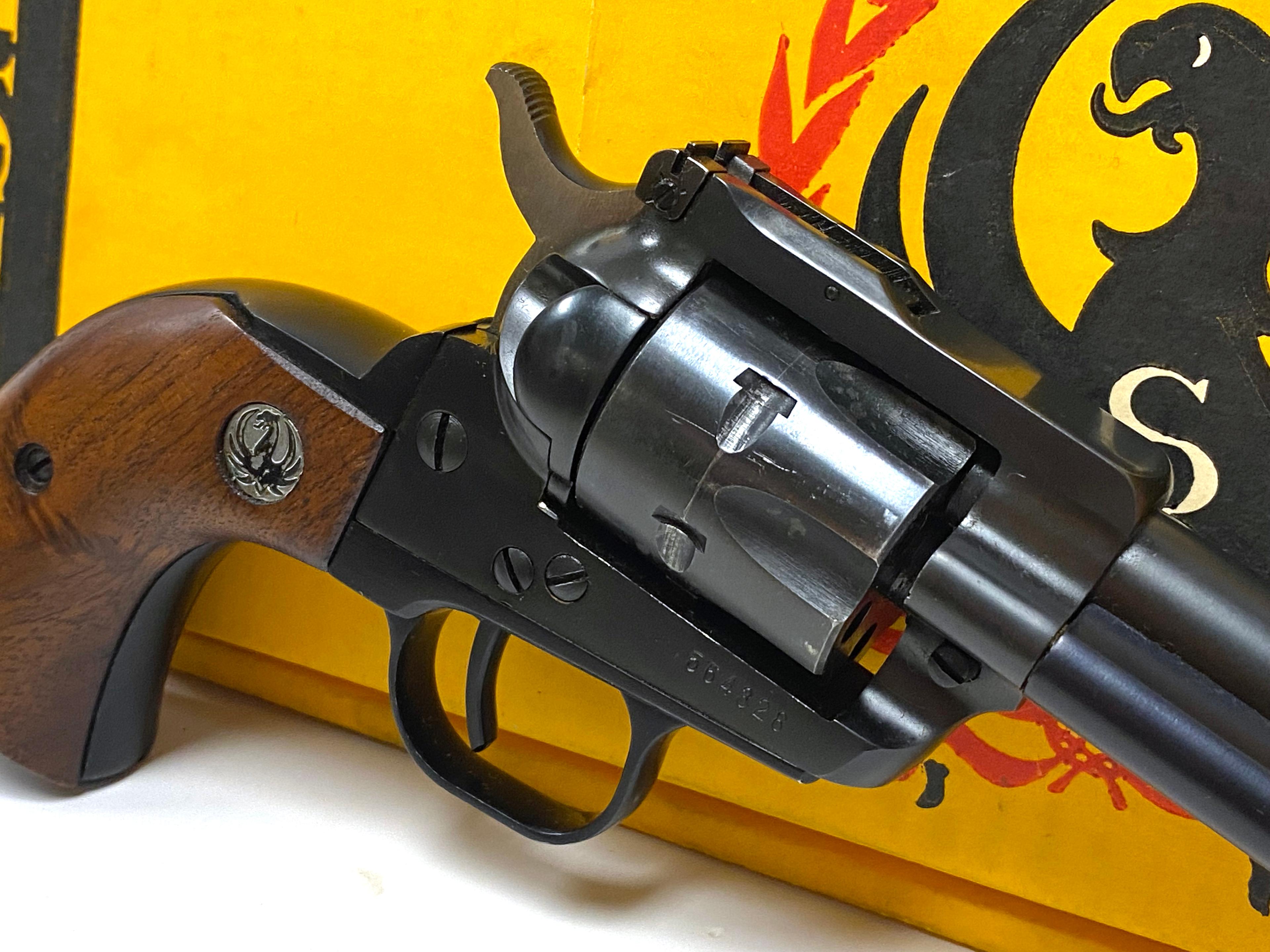 1968 Ruger Convertible Single-Six .22 Magnum 6.5” Single Action Revolver in Box