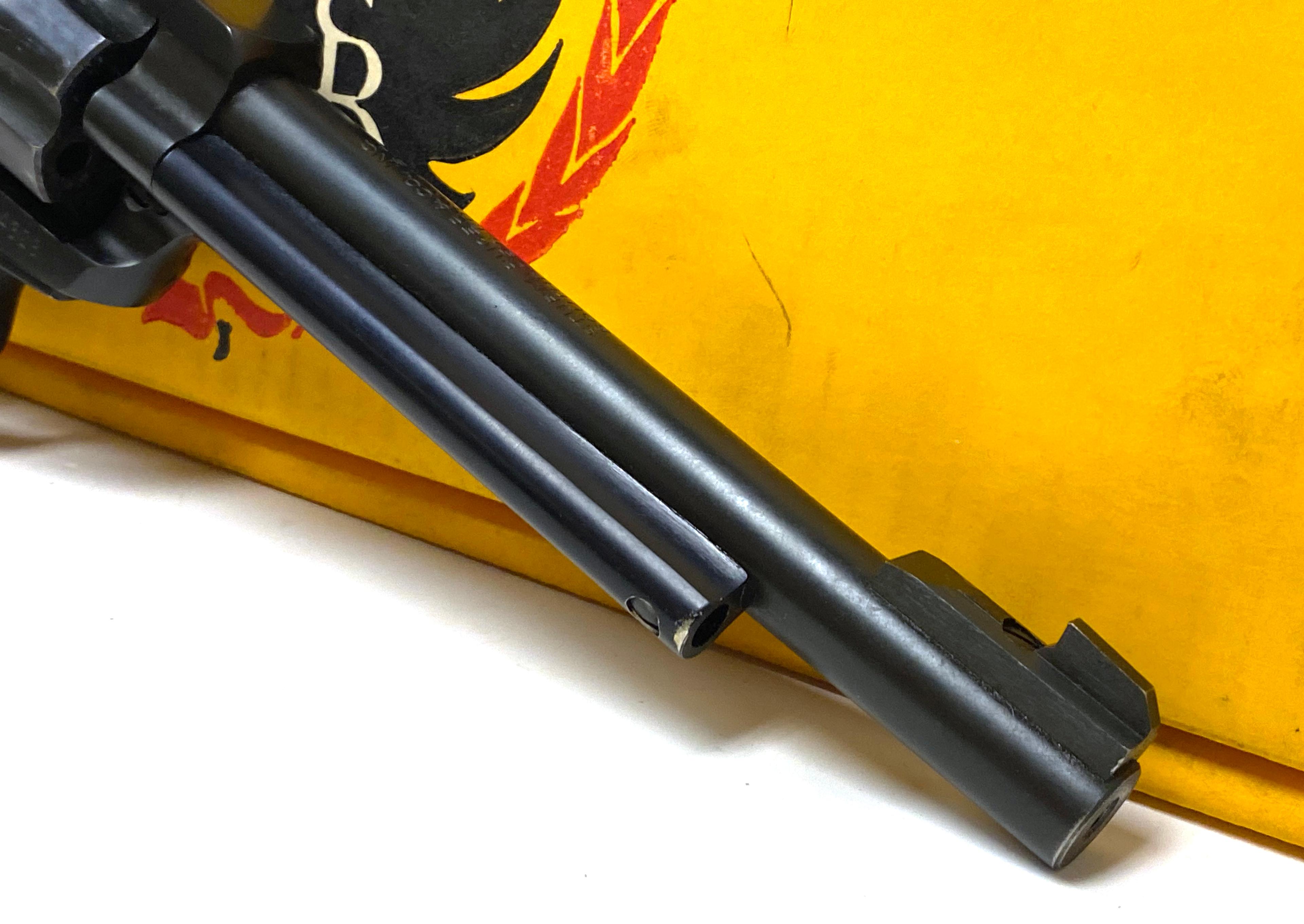 1968 Ruger Convertible Single-Six .22 Magnum 6.5” Single Action Revolver in Box