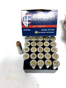NIB 25rds. of .357 Magnum JHP & 25rds. of .38 SPL +P Ammunition