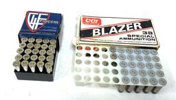 NIB 25rds. of .357 Magnum JHP & 25rds. of .38 SPL +P Ammunition