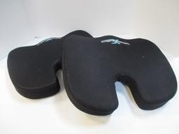 Two Xtreme Comforts Memory Foam Ortho-Seats