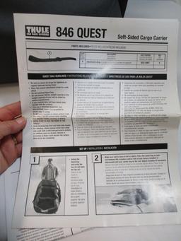 Thule Quest 846 Soft-Sided Cargo Carrier in Storage Bag