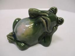 Two Frog Figurines