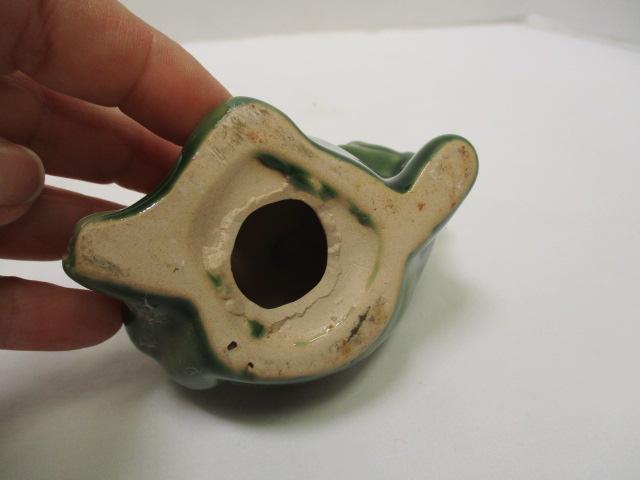 Two Frog Figurines