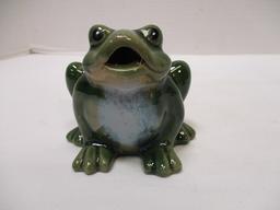 Two Frog Figurines