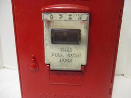 Vintage Metal Gamewell Fire Alarm Box