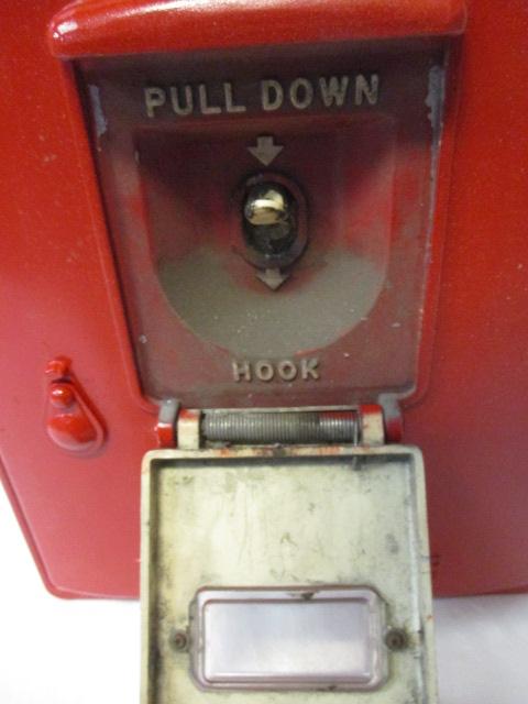 Vintage Metal Gamewell Fire Alarm Box