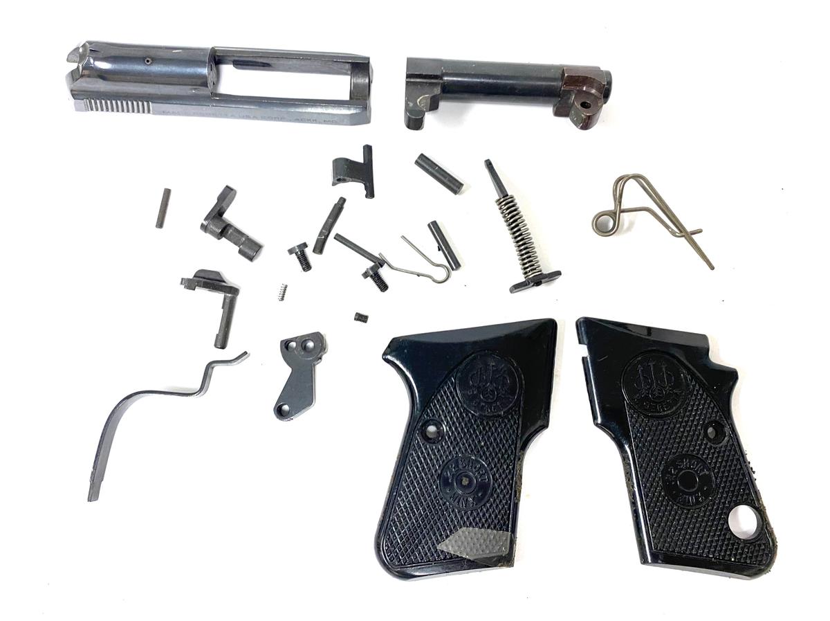 Beretta 950 BS “Minx .22 Short” Slide, Barrel, Grips, and small parts