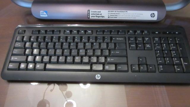 HP Envy 20 TouchSmart PC, Wireless Keyboard and Mouse