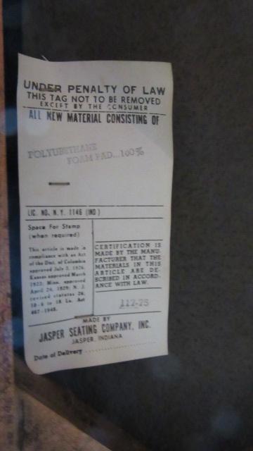 Midcentury Alma Desk Co. High Point, NC "Administrator" Desk and Jasper Seating