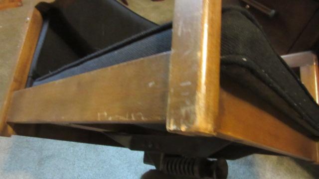 Midcentury Alma Desk Co. High Point, NC "Administrator" Desk and Jasper Seating
