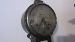 Antique New Haven Warwick Banjo Wall Clock