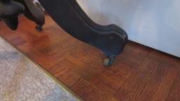 Antique Victorian Side Table with Marble Top