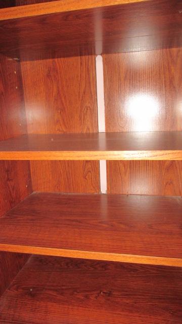 Oak 3 Piece Bookcase Entertainment Cabinet Set