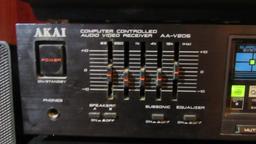 AKAI Stereo System with Pair of Recoton Corp. Speakers