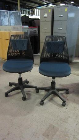 Pair of iGoseting Seat Health Engineering Ergonomic Rolling Office Chairs