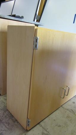 Kewaune Maple Double Door Wall Cabinet