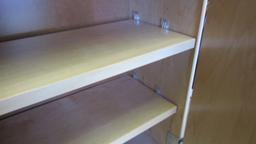 Kewaune Maple Double Door Wall Cabinet