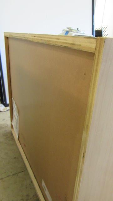 Kewaune Maple Double Door Wall Cabinet