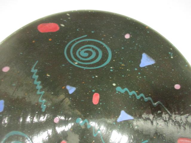 Signed Hand Turned Studio Pottery Bowl