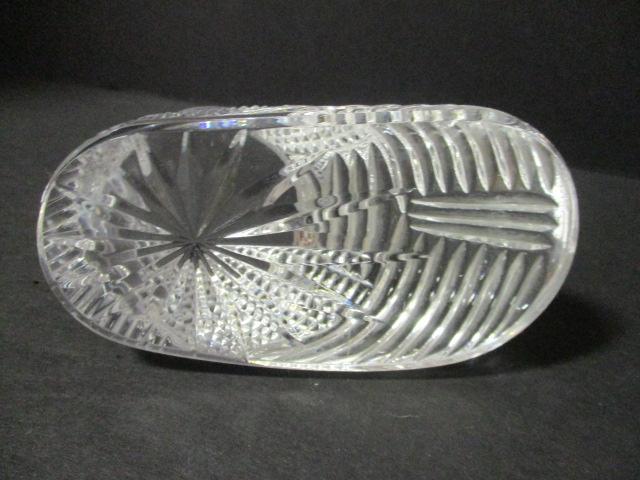 Waterford Crystal Baby Bootie Paperweight