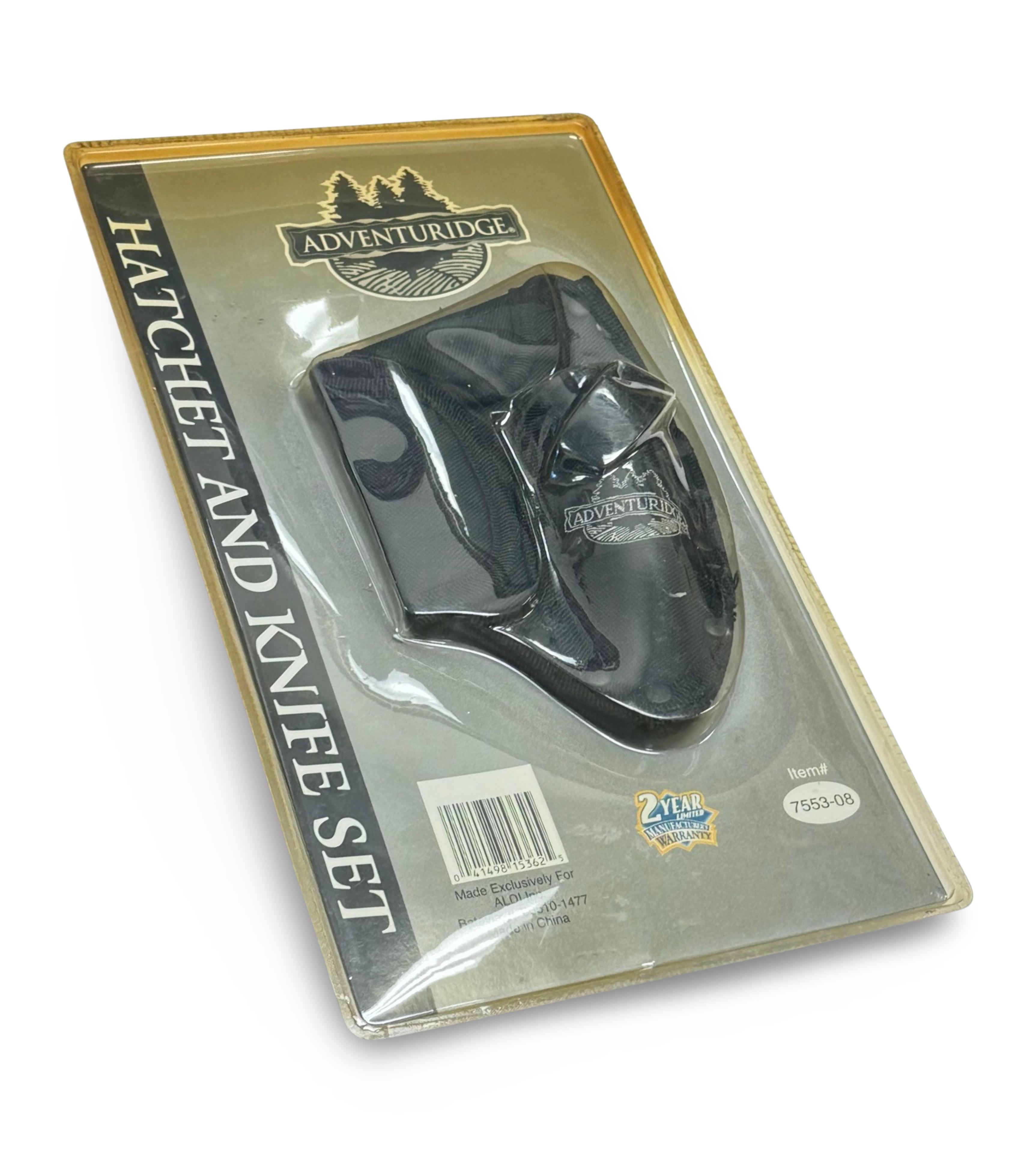 NIB Adventuridge Hatchet and Knife Set